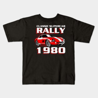 CLASSIC SUPERCAR RALLY Kids T-Shirt